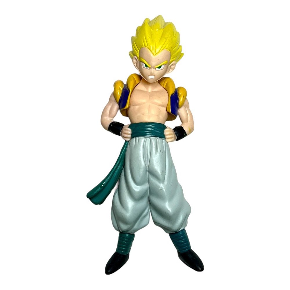 Dragon Ball Z Vintage Anime Super Saiyan Gogeta Bandai Action Figure Size 3.75"